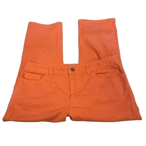 Chaps Coral Capri Jeans Size  6 - Picture 4 of 6